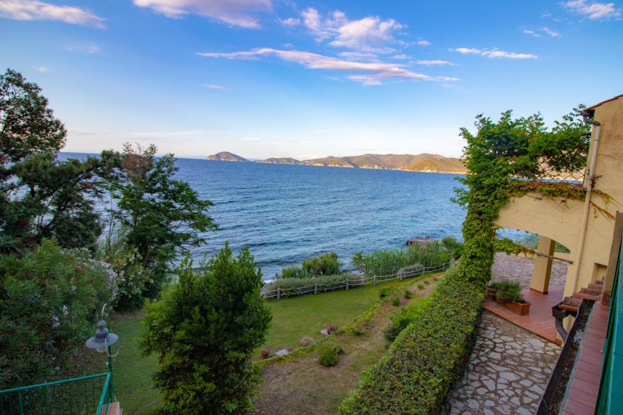 מרצ'יאנה מרינה Villa Le Sprizze A Bordo Del Mare - Goelba מראה חיצוני תמונה